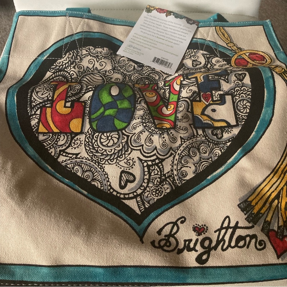 🌟 NWT Tom Clancy’s Beautiful 50th Anniversary Summer of Love Tote